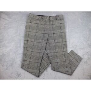 Express Editor‎ Women's Pants Size 4 Regular Plaid Houndstooth
